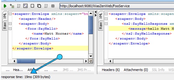 Consuming the demo service with soapUI